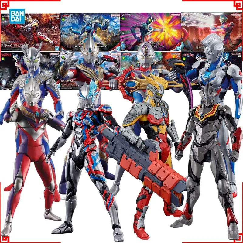 Model Kit Ultraman - Figura de Acción Original de Bandai