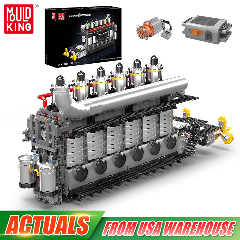 Plastic Model Paint - Mould King 10209, Juguete de Motor