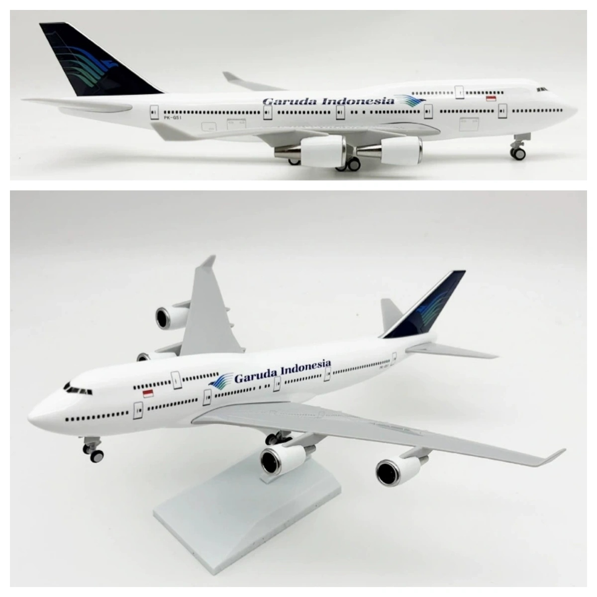Model Kit Indonesia - Modelo de Avión Garuda Indonesia B747