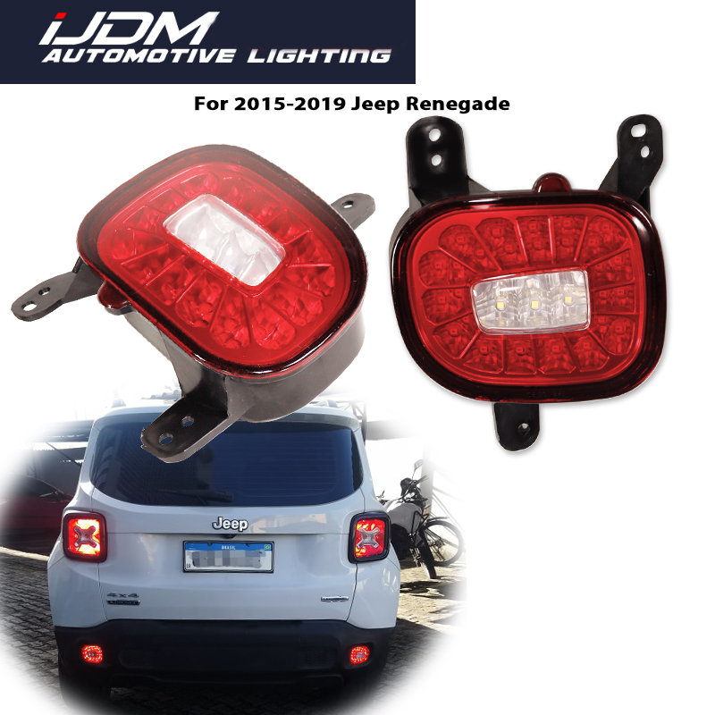 Model Kit Jeep - Para luces reflectoras de parachoques trasero