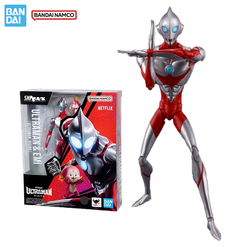 Model Kit Ultraman - Figura Original de Bandai, Ultraman: Rising,
