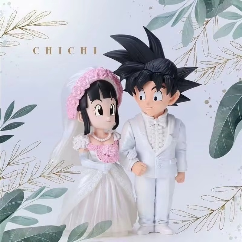 Model Kit Zoid - Son Goku y Chichi boda modelo