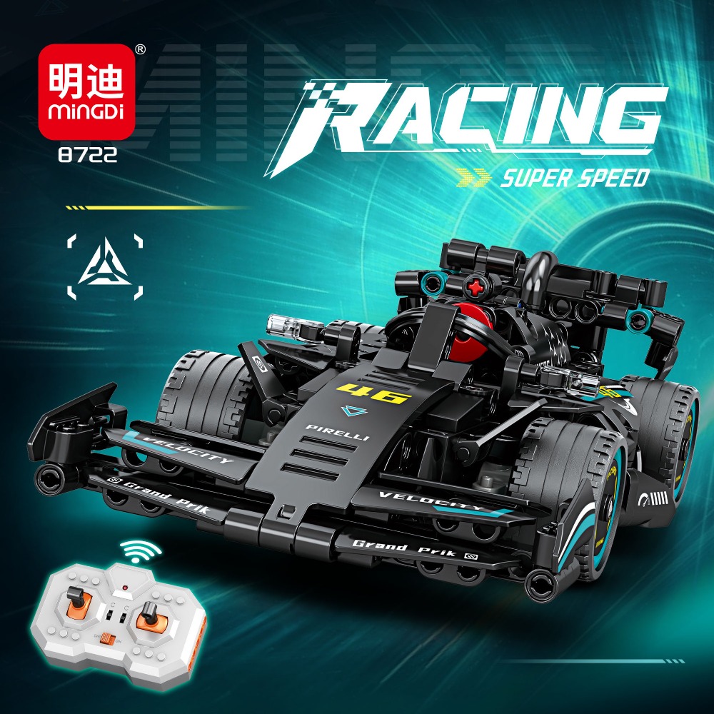 Model Kit F1 - Bloques de construcción de automóviles deportivos