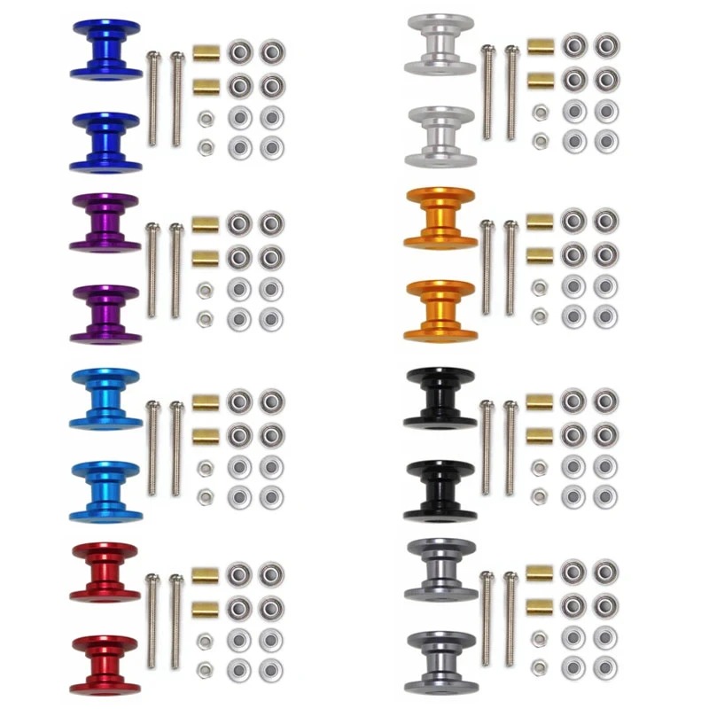 Tamiya Model Mini 4Wd - 2 uds. Rodillos guía dobles de