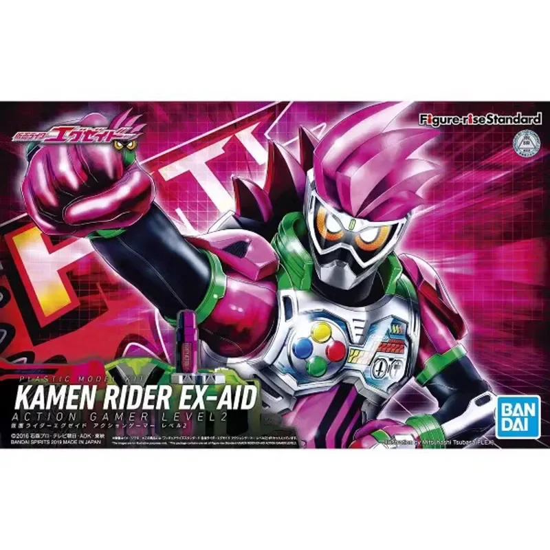 Model Kit Kamen Rider - Bandai figura genuina figura-ascisa estándar Kamen