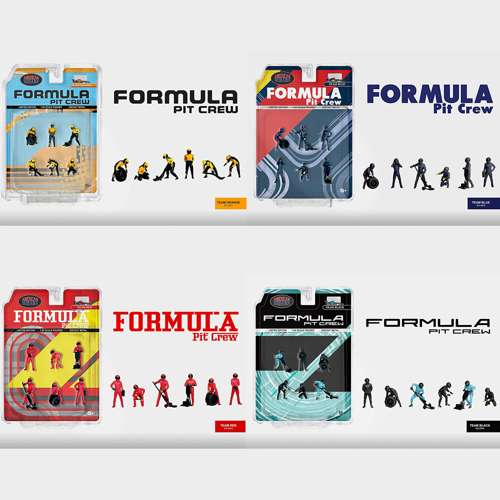 Model Kit F1 - American Diorama - Set de Figuras