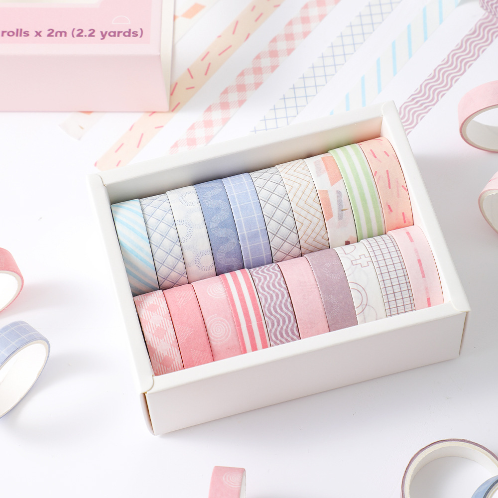 Juego de 20 rollos de cinta Wa - Masking Tape Thin reseña y precio