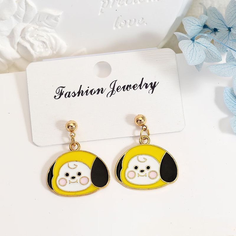 Pendientes BT21 Chimmy Tata Ko - Model Kit For Girls reseña y precio