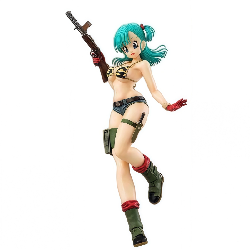 Figura de Bulma del anime Drag - Model Kit Zoid reseña y precio