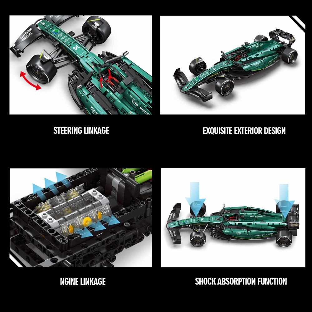 Bloques de Construcción del Au - Model Kit F1 reseña y precio