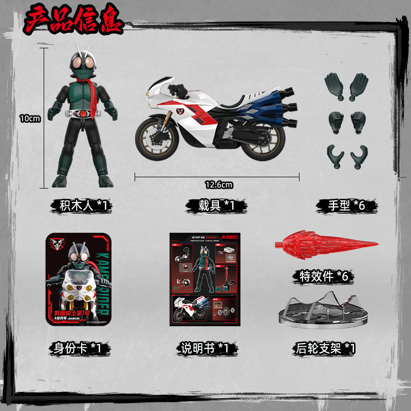 Blokees Kamen Rider figuras de - Model Kit Kamen Rider reseña y precio