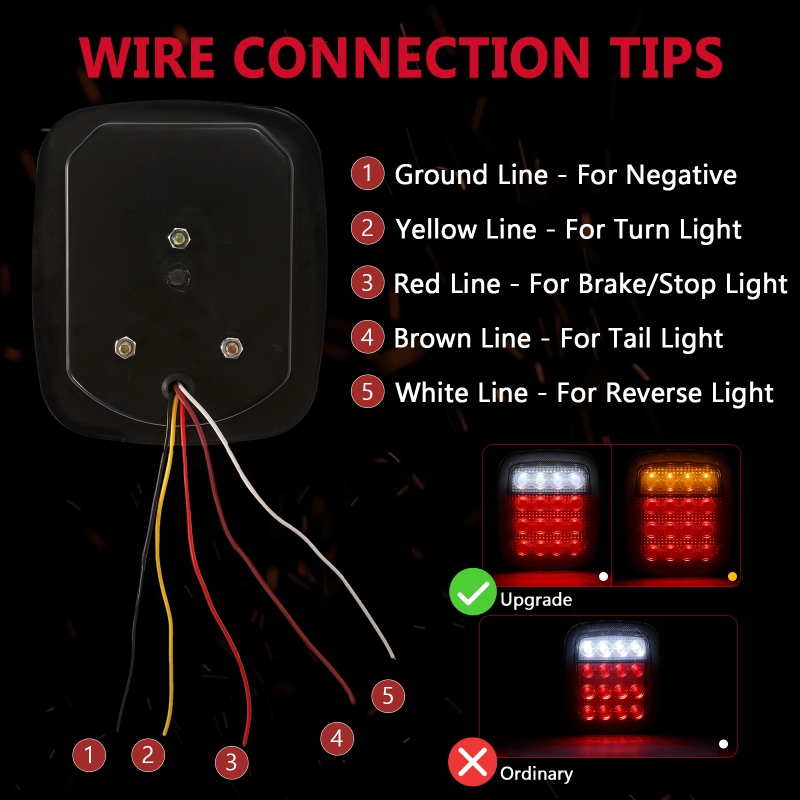 2 unids/set 16 LED luz trasera - Model Kit Jeep reseña y precio