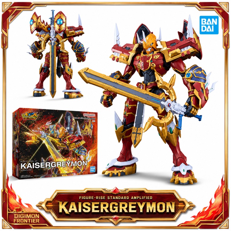 Bandai Figure-rise Standard Am - Model Kit Kaisergreymon reseña y precio