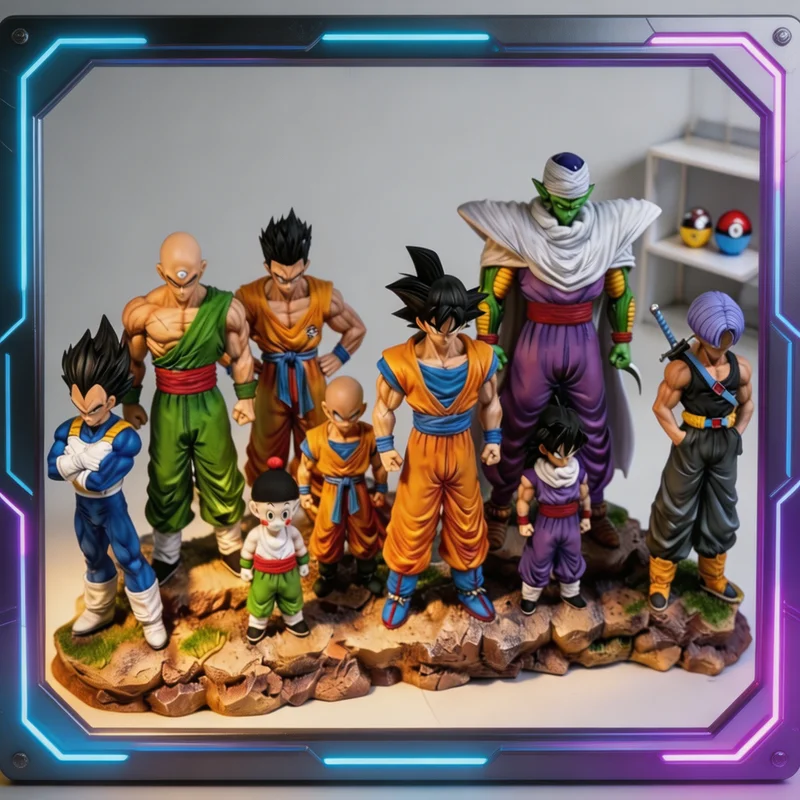 1 set de figuras de acción de  - Model Kit Vegeta reseña y precio