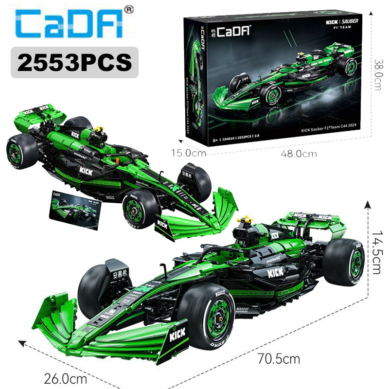 Cada 1:8 MOC Sauber F1 equipo  - Model Kit F1 reseña y precio