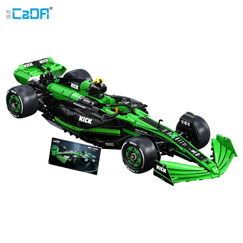 Cada 1:8 MOC Sauber F1 equipo  - Model Kit F1 reseña y precio