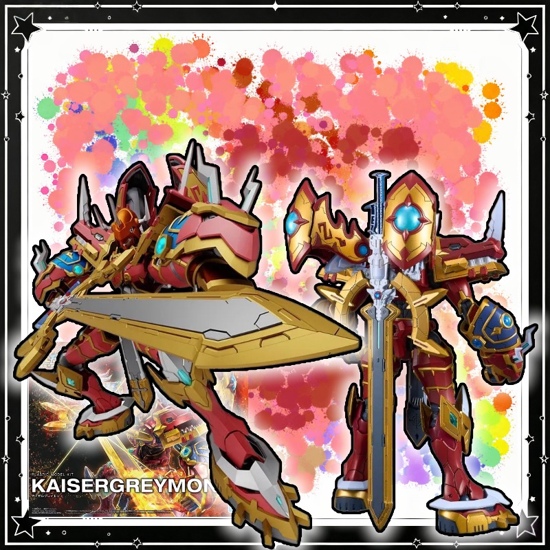 【En stock】Bandai Figure‑rise S - Model Kit Kaisergreymon reseña y precio