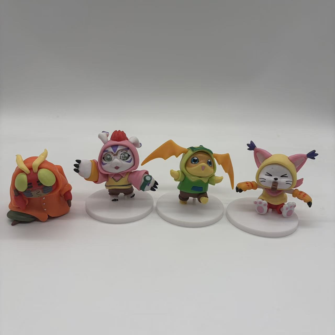 Alta calidad 8 unids/set Anime - Model Kit Digimon reseña y precio