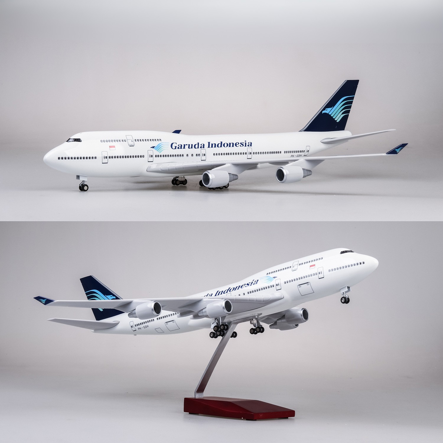 Modelo de Avión Garuda Indones - Model Kit Indonesia reseña y precio