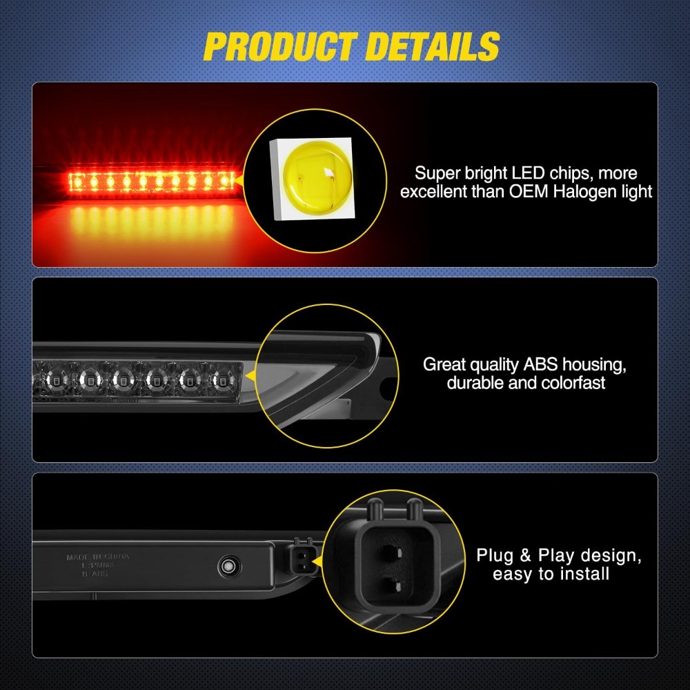 Luz de Freno LED Trasera Nilig - Model Kit Jeep reseña y precio
