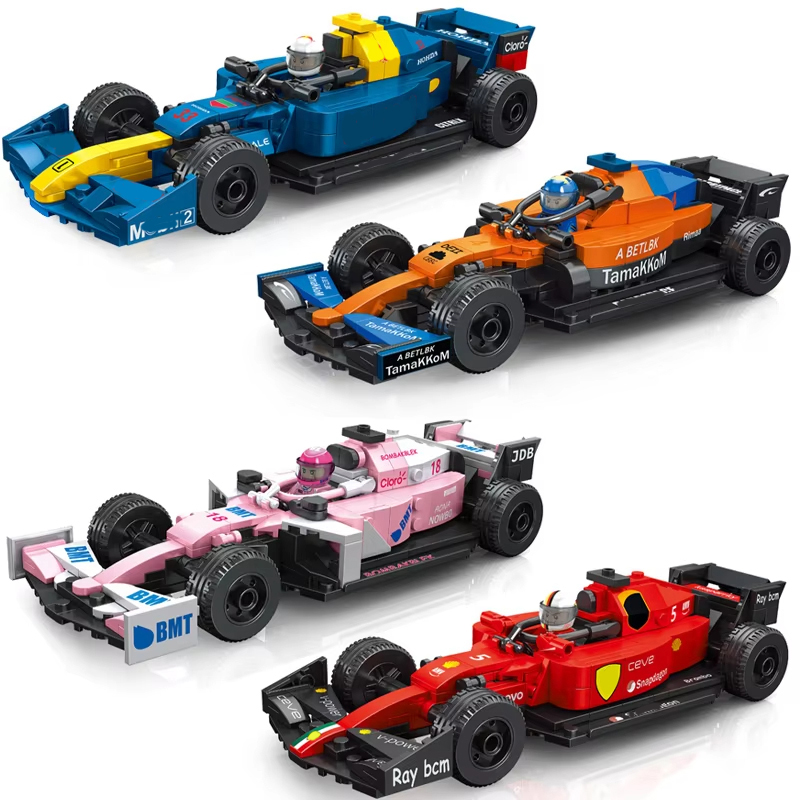 Juego de vehículos de bloques  - Model Kit F1 reseña y precio