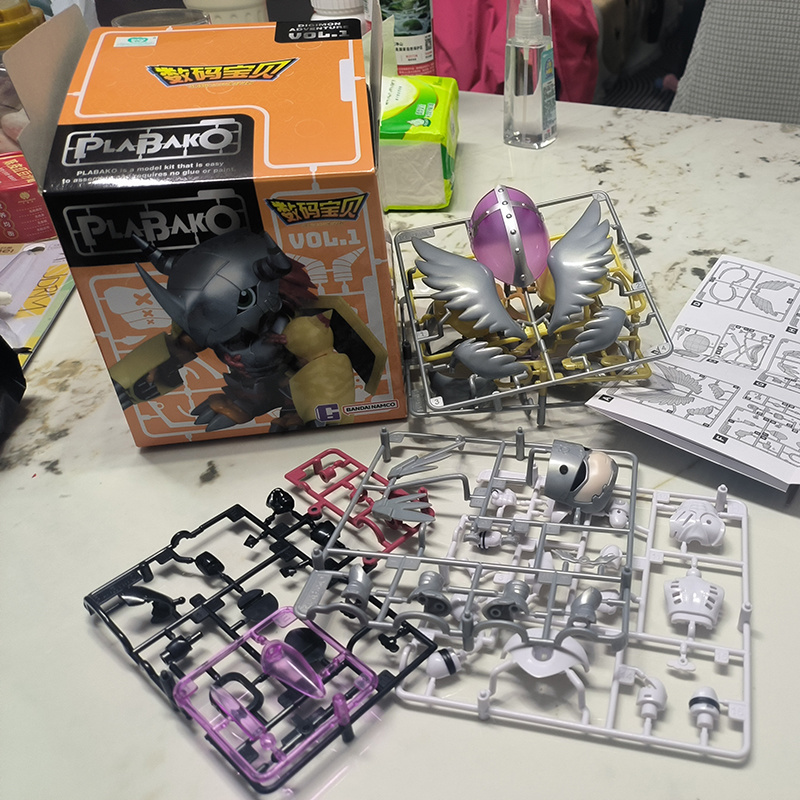 Kit de modelo de plástico Orig - Model Kit Digimon reseña y precio