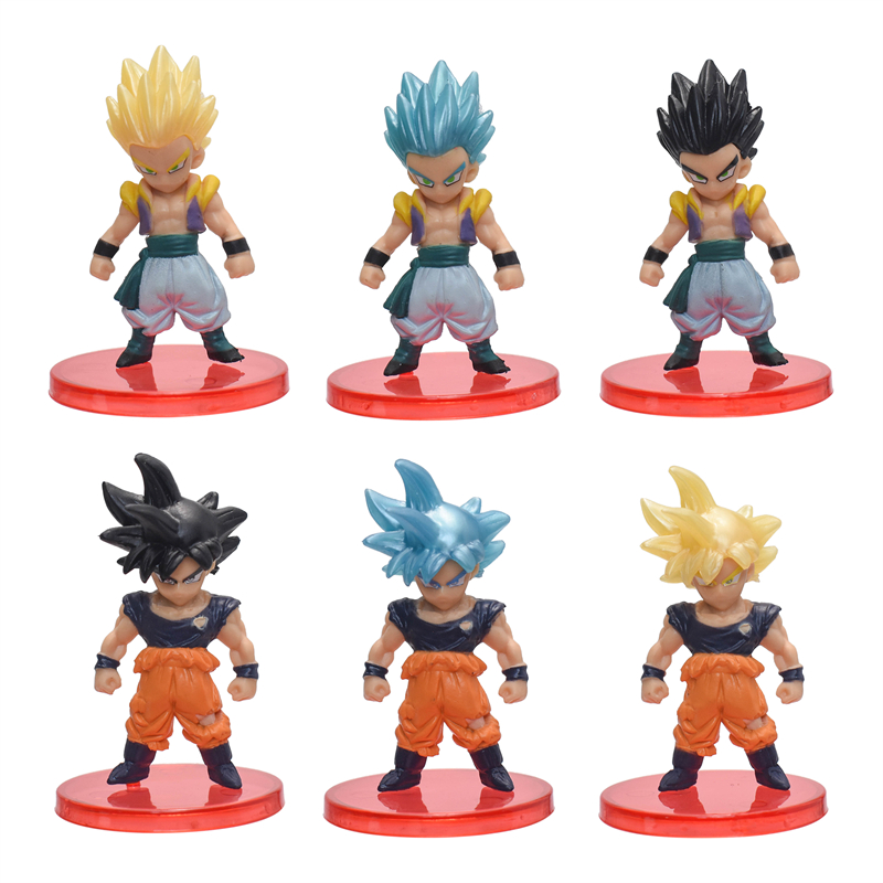 21 unids/set Dragon Ball Mini  - Model Kit Vegeta reseña y precio