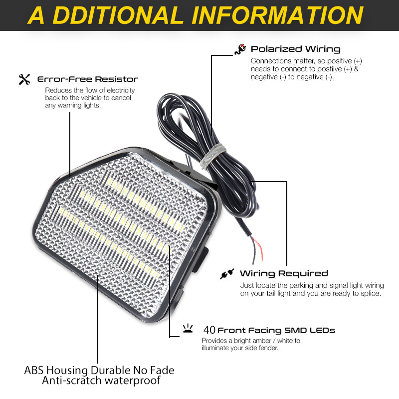 Luz reflectora LED blanca iJDM - Model Kit Jeep reseña y precio