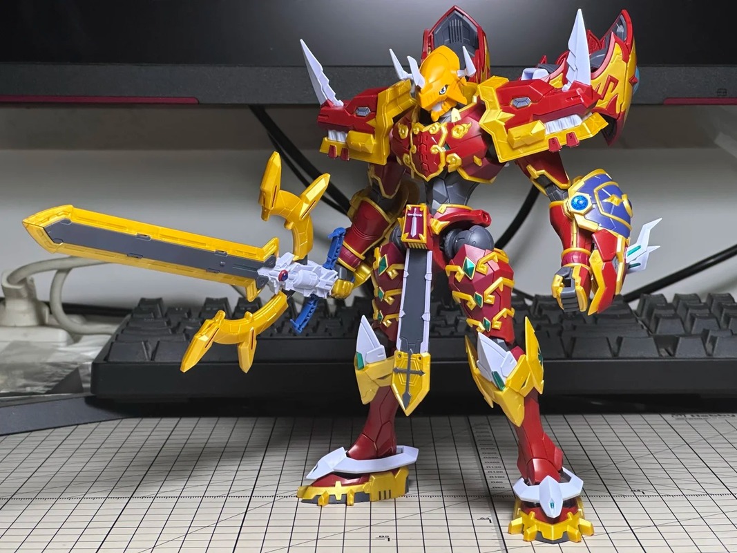 En Stock nuevo Bandai Frs Digi - Model Kit Kaisergreymon reseña y precio