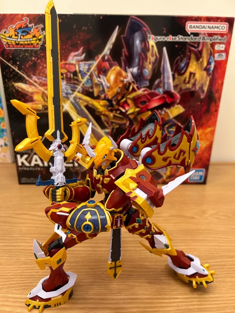 En Stock nuevo Bandai Frs Digi - Model Kit Kaisergreymon reseña y precio