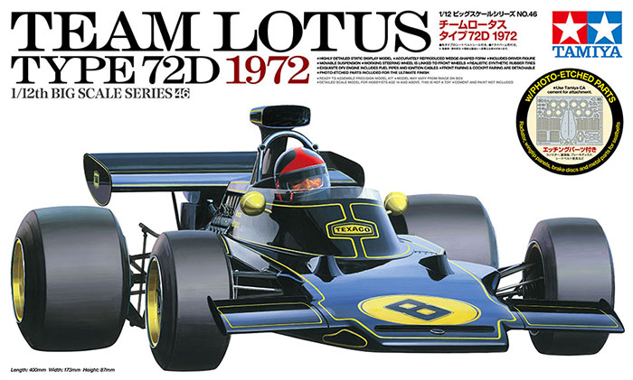 Tamiya 12046 modelo ensamblado - Model Kit F1 reseña y precio