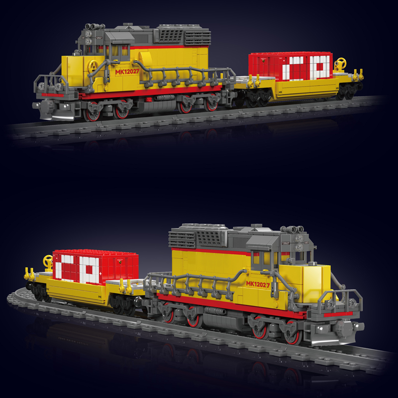 Mould King 12027 Tren Técnico  - Plastic Model Paint reseña y precio