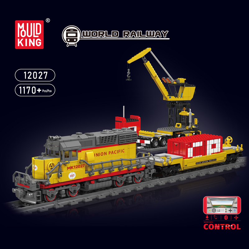 Mould King 12027 Tren Técnico  - Plastic Model Paint reseña y precio
