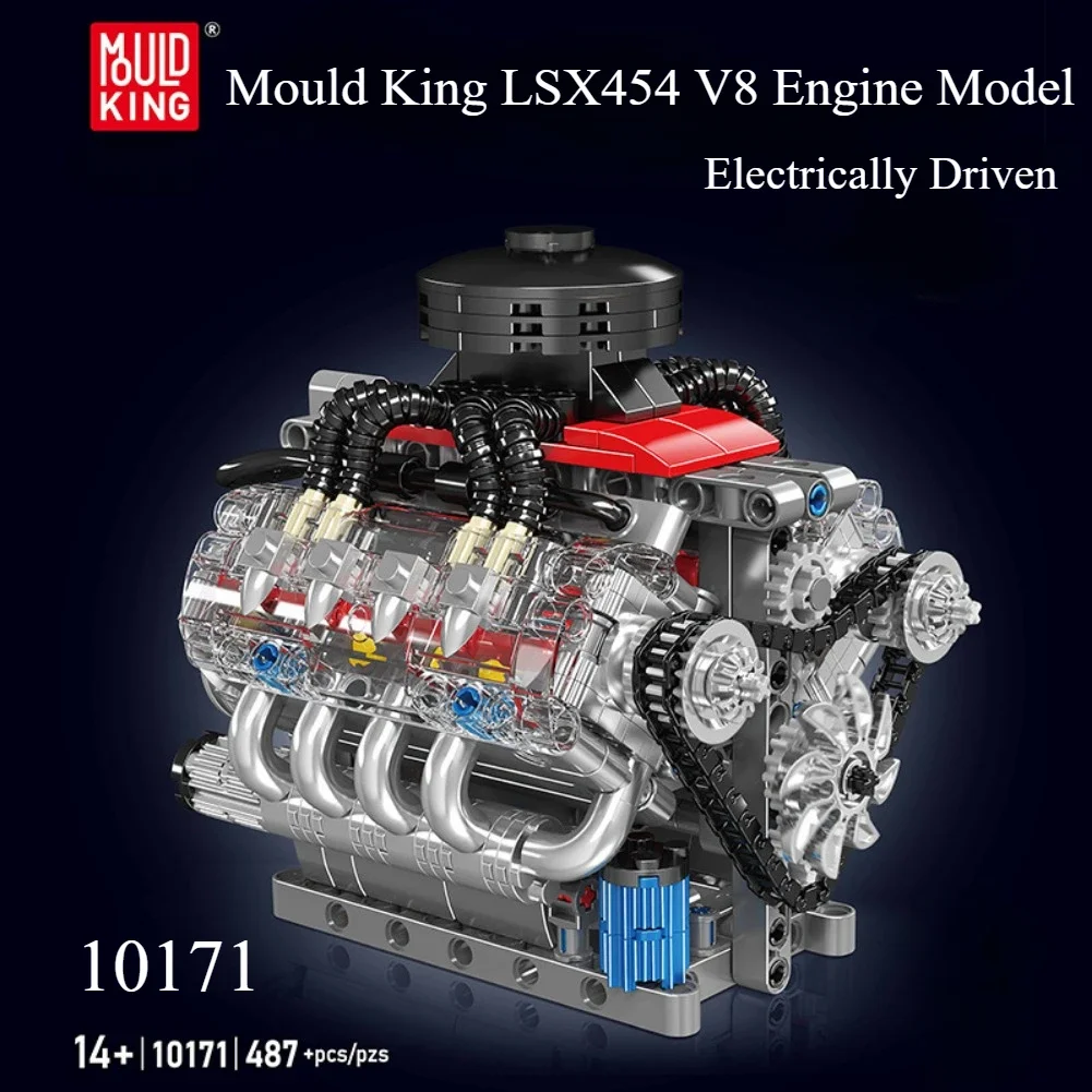 MOLD KING 10171 motor técnico  - Plastic Model Paint reseña y precio